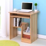 Bàn máy tính làm việc, có khay trượt để bàn phím, chất liệu MDF dày dặn, thiết kế tối giản, phù hợp văn phòng, phòng làm việc tại nhà