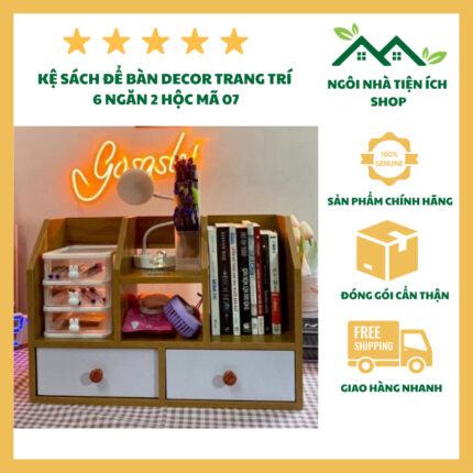 Kệ Sách Để Bàn Decor