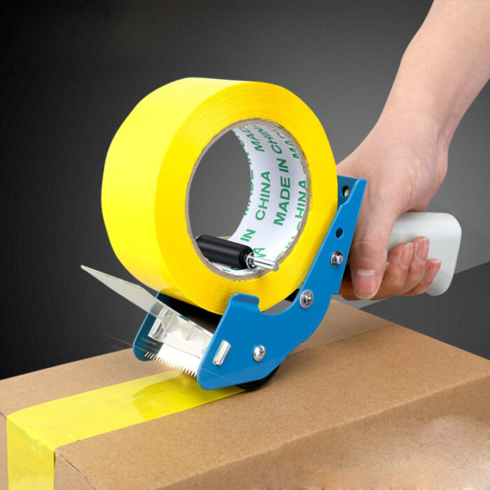 dụng cụ cắt băng keo cầm tay, kéo cắt băng keo thép không gỉ, tay cầm chống trượt ABS, dao cắt keo văn phòng, dụng cụ cắt băng keo chuyên dụng