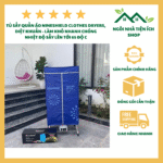 tủ sấy quần áo nineshield công suất 1500W diệt khuẩn và làm khô nhanh chóng