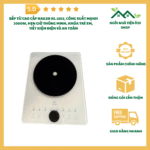 bếp từ KAILER KL-1102 cao cấp mặt kính cảm ứng công suất 2000W thiết kế hiện đại an toàn