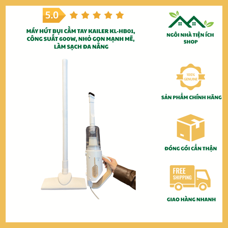 may hut bui cam tay kailer kl hb01 600w mini da nang