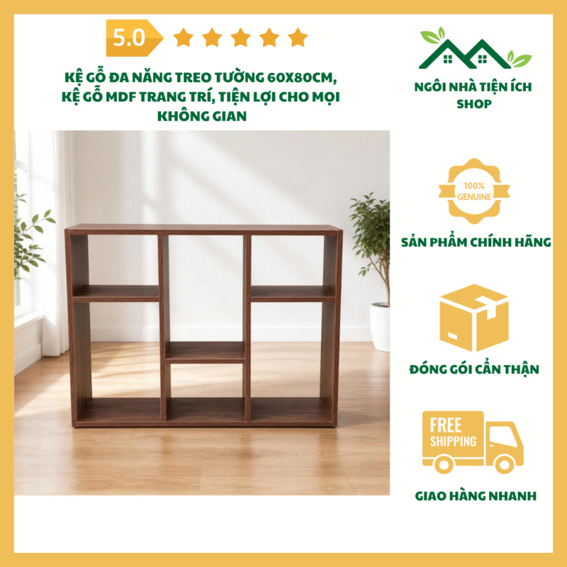 ke go da nang treo tuong 60x80cm mdf trang tri dep