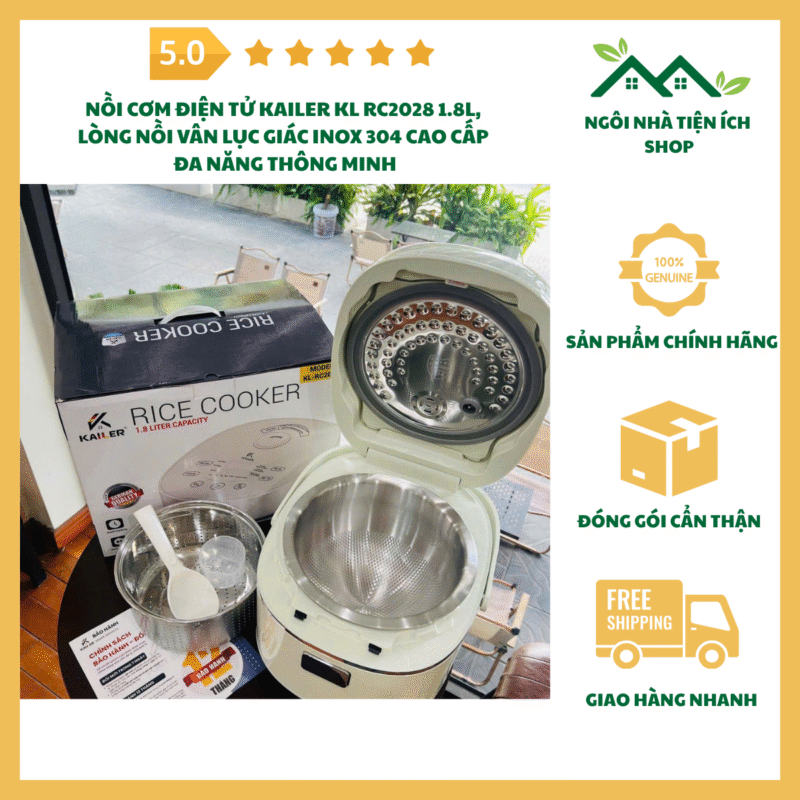 noi com dien tu kailer kl rc2028 1 8l long inox van luc giac