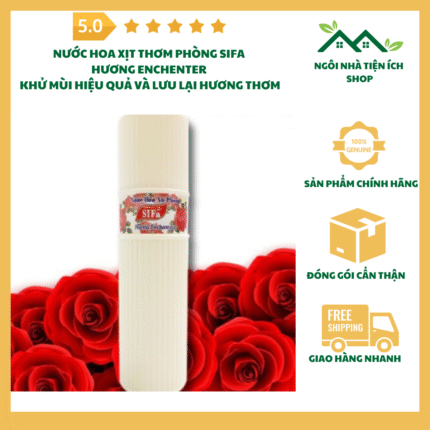 Nước Hoa Xịt Thơm Phòng SIFA Hương Enchenter 420ml Xịt Khử Mùi Không Gian Hiệu Quả Hương Thơm Quyến Rũ Tinh Tế Lưu Hương Dài Lâu Cho Phòng Khách Phòng Ngủ Và Văn Phòng