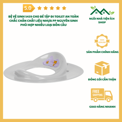 Bệ Vệ Sinh 5439 Cho Bé Tập Đi Toilet An Toàn Chắc Chắn