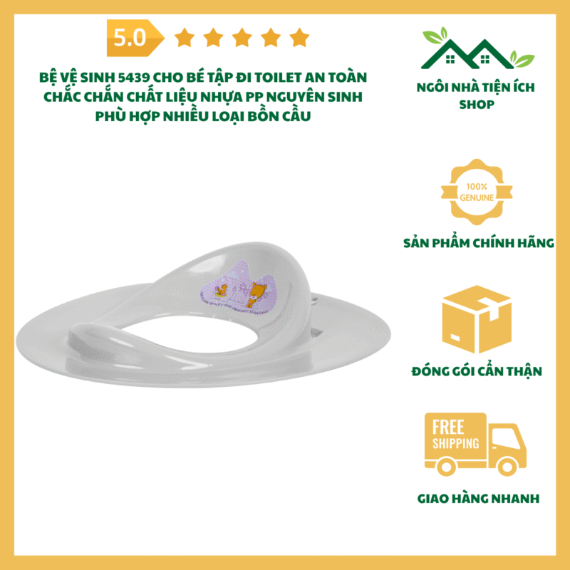 Bệ Vệ Sinh 5439 Cho Bé Tập Đi Toilet An Toàn Chắc Chắn